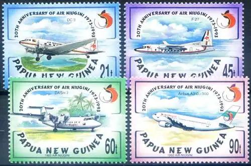Fluggesellschaft Air Niugini 1993.