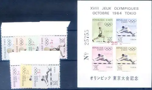 Sport. Olympische Spiele 1965 in Tokio.