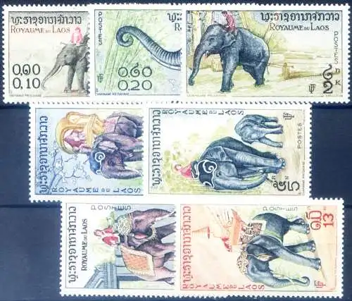 Fauna. Elefanten 1958.