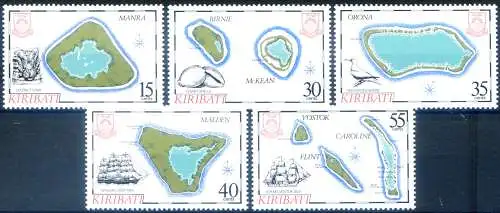 1986 Inseln und Atolle.