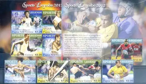 Sport. Berühmte Athleten 2012.