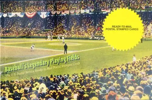 Sport. Baseball 2001. Offizielles 10er Set ""Ready-to-mail"" Postkarten (noch geschlossen).