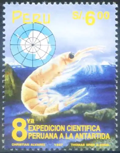 Versand in die Antarktis 1997.