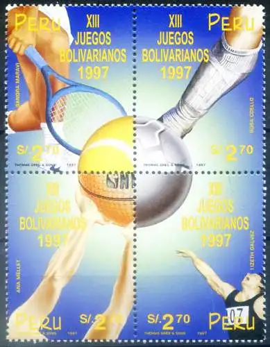 Sport. Bolivarische Spiele 1997.