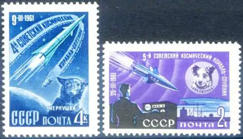 Raumfahrt 1961.
