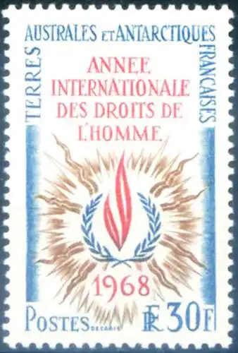 Internationales Jahr der Menschenrechte 1968.