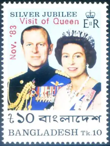 Besuch von Elisabeth II. 1983.