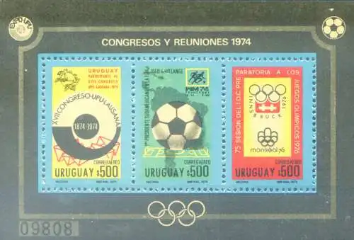 UPU, Sport und Olympische Spiele 1974.