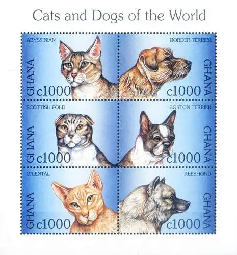Fauna. Hunde und Katzen 1997.