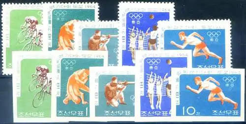 Sport. Olympische Spiele in Tokio 1965.