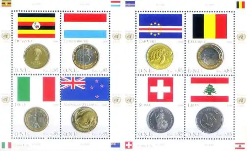 Genf. Fahnen und Münzen 2016.
