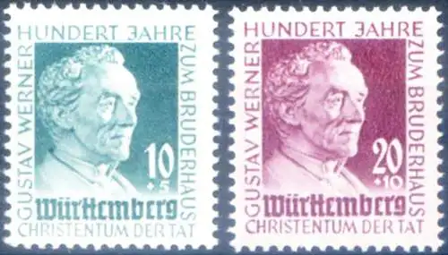 Württemberg. Gustav Werner 1949.
