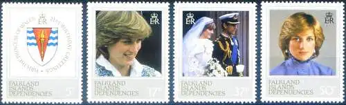 Abhängigkeiten. Königliche Familie 1982.