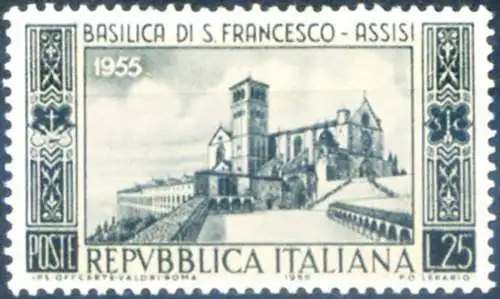 Republik. Basilika San Francesco 1955. Vielfalt.