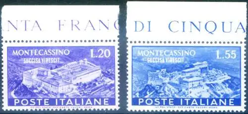 Abtei Montecassino 1951.