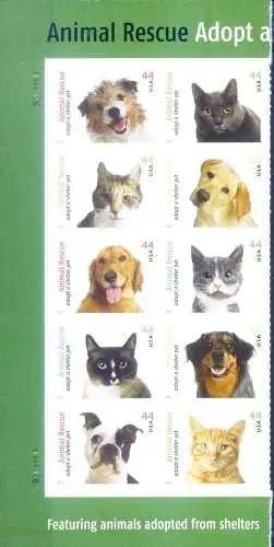 Tierschutz. Hunde und Katzen 2010.