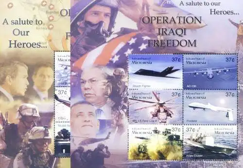 Irakkrieg 2003. 2 Minipacks.