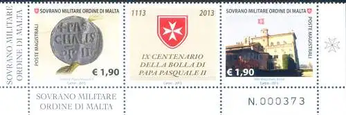 Päpstliche Bulle von Pasquale II 2013.