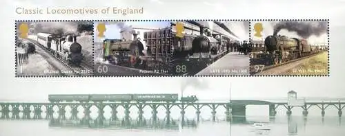 Klassische englische Lokomotiven 2011.