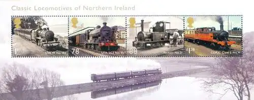 Klassische Lokomotiven aus Nordirland 2013.