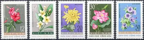 Norden. Flora. Blumen 1962. Unregelmäßige Verzahnung.