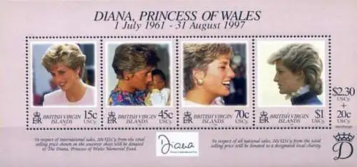 Prinzessin Diana 1998.