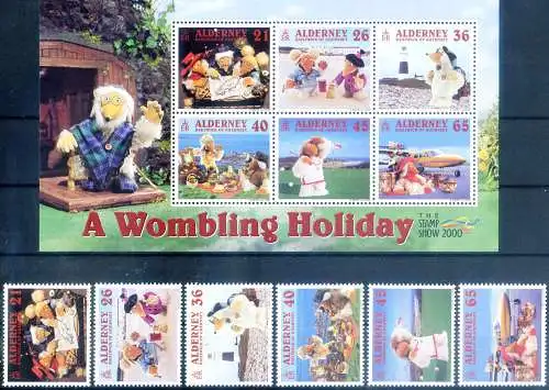 Alderney. I Wombles a Alderney 2000.