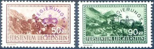 Service. 1934-1935 überdruckt.