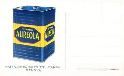 Gesellschaft NAFTA (Shell verstaatlicht). 30er Jahre Werbekarte.