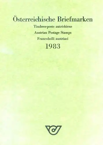 Komplettes Jahr 1983. Ordner.