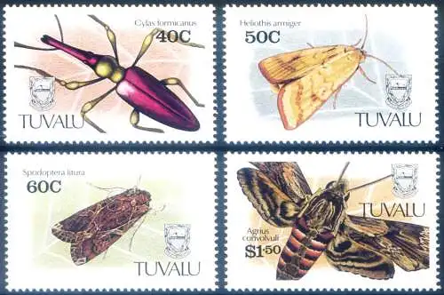 Fauna. 1991 Motten und Insekten.