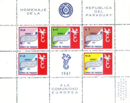 Hommage an Europa 1961.