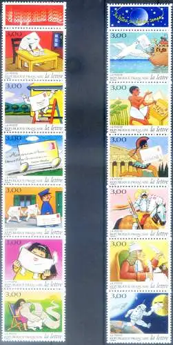 Die Reise eines Briefes 1997-1998.