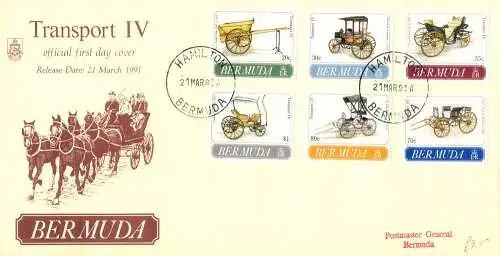 Transport 1991. FDC.