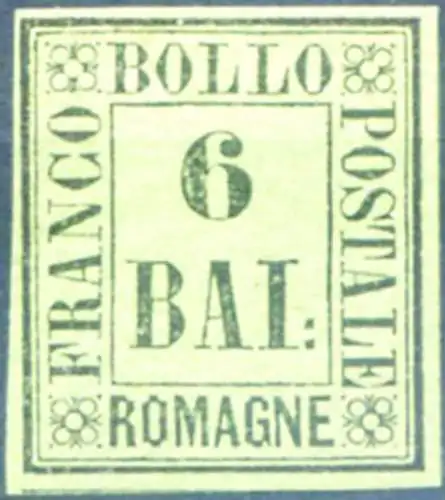 Romagna. 6 b. 1859. Zungenhaft.