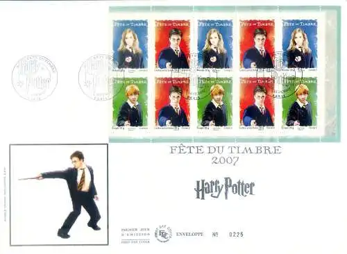 Harry Potter 2007. Heft. FDC.