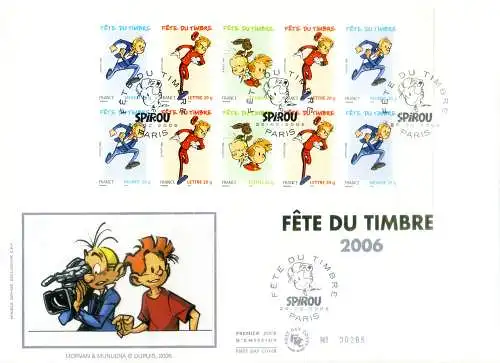 Comics 2006. Spirou. Heft. FDC.