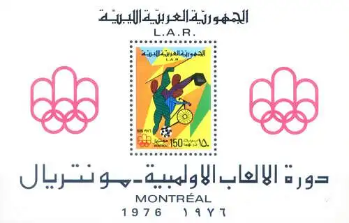 Sport. Olympische Spiele 1976 in Montreal.