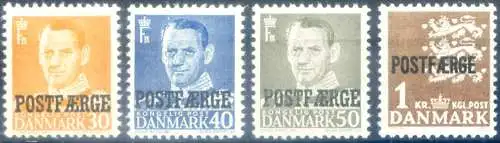 Postpakete. 1949 überdruckt.