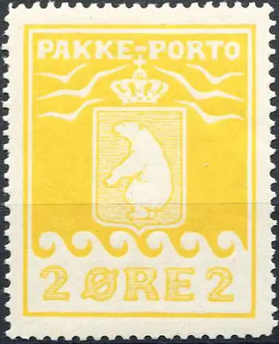 Postpakete 1916. Zahn. 11,75. Zungenhaft.