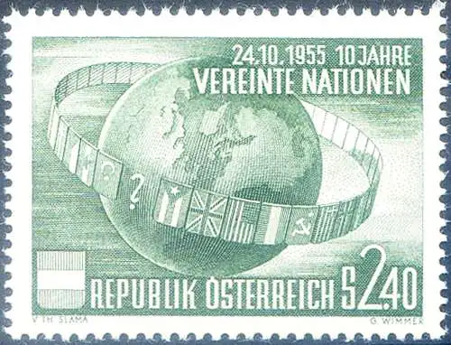 Vereinte Nationen 1955.