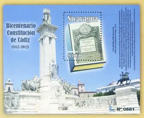 Verfassung von Cádiz 2012.