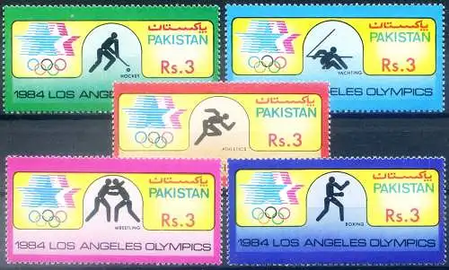 Sport. Olympische Spiele 1984 in Los Angeles.