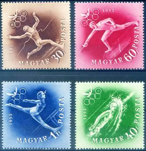 Sport. Olympische Spiele 1952 in Helsinki. oldhting.de
