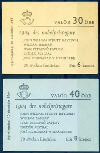 Nobelpreis 1964. 2 Hefte.