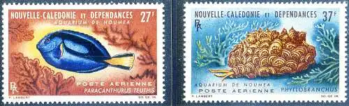 Fauna. Fische aus dem Aquarium von Noumea 1965.