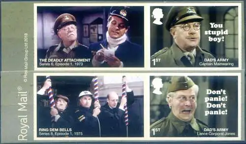 TV-Serie Dad's Army 2018. Booklet-Serie.