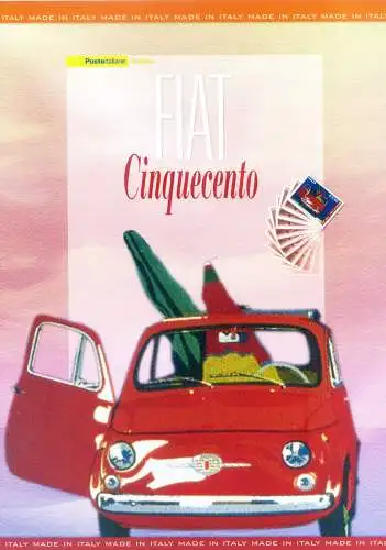 Fiat Cinquecento 2007. Ordner.