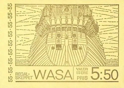 Flaggschiff „Vasa“ 1969. Libretto.