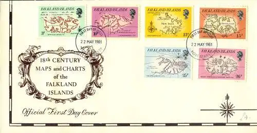 5 FDC von 1981.